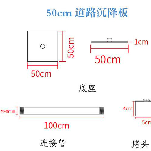 玉林沉降板规格型号如何选择?